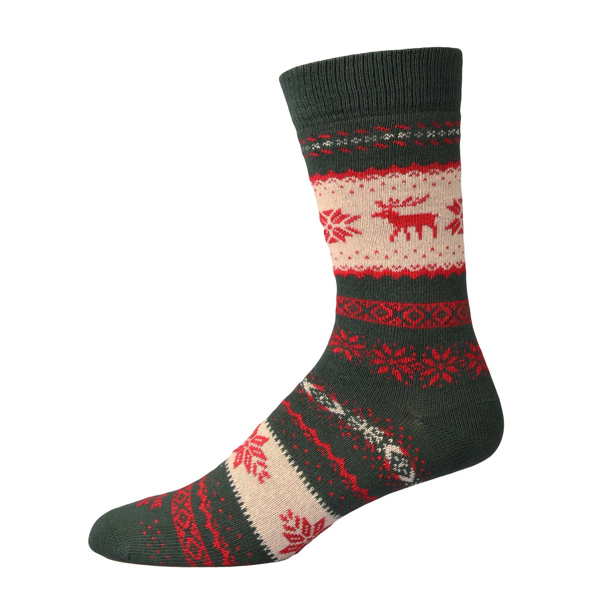 Hirsch-Weihnachts-Socken-In the box-Conrad Hasselbach Shoes &amp; Garment