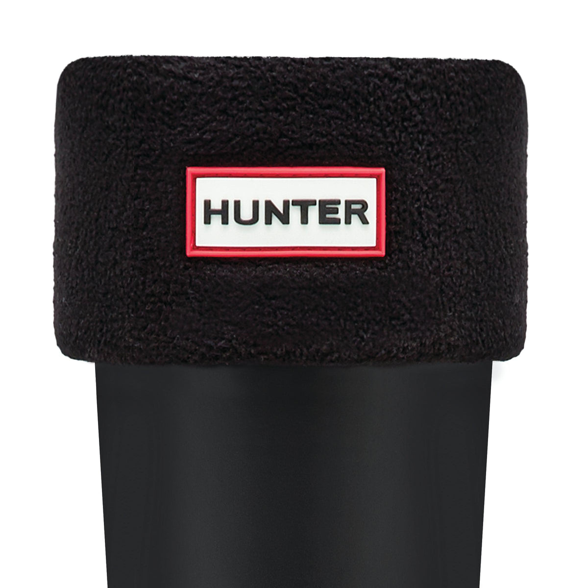 Hohe Stiefelsocken Aus Recyceltem Fleece Mit Bündchen-Hunter-Conrad Hasselbach Shoes & Garment