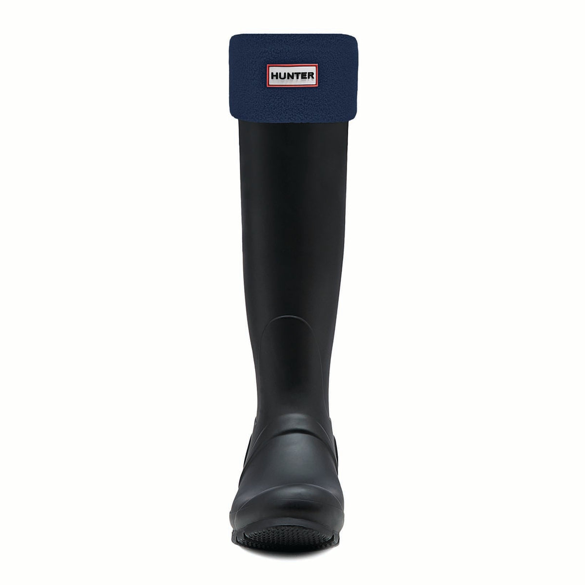 Hohe Stiefelsocken Aus Recyceltem Fleece Mit Bündchen-Hunter-Conrad Hasselbach Shoes & Garment