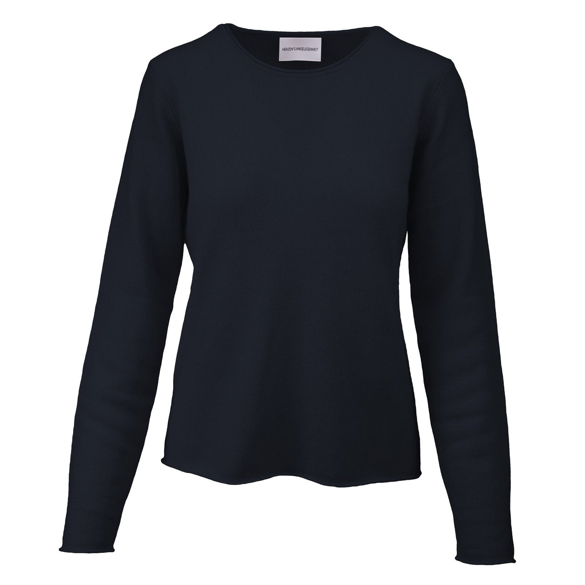 Kaschmir Pullover mit Rundausschnitt-herzensangelegenheit-Conrad Hasselbach Shoes & Garment