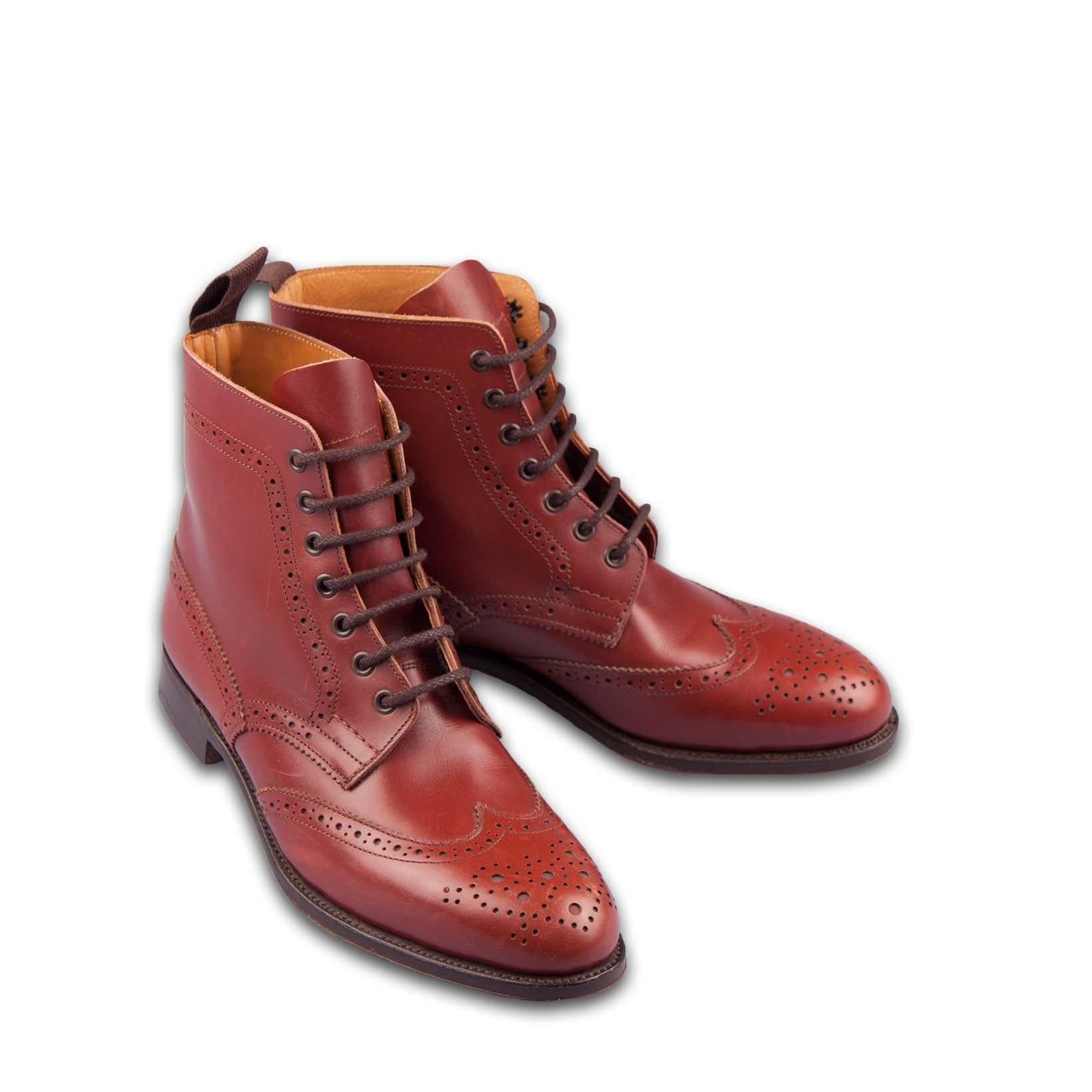 Ladies Lace Up Boot-Tricker's-Conrad Hasselbach Shoes & Garment