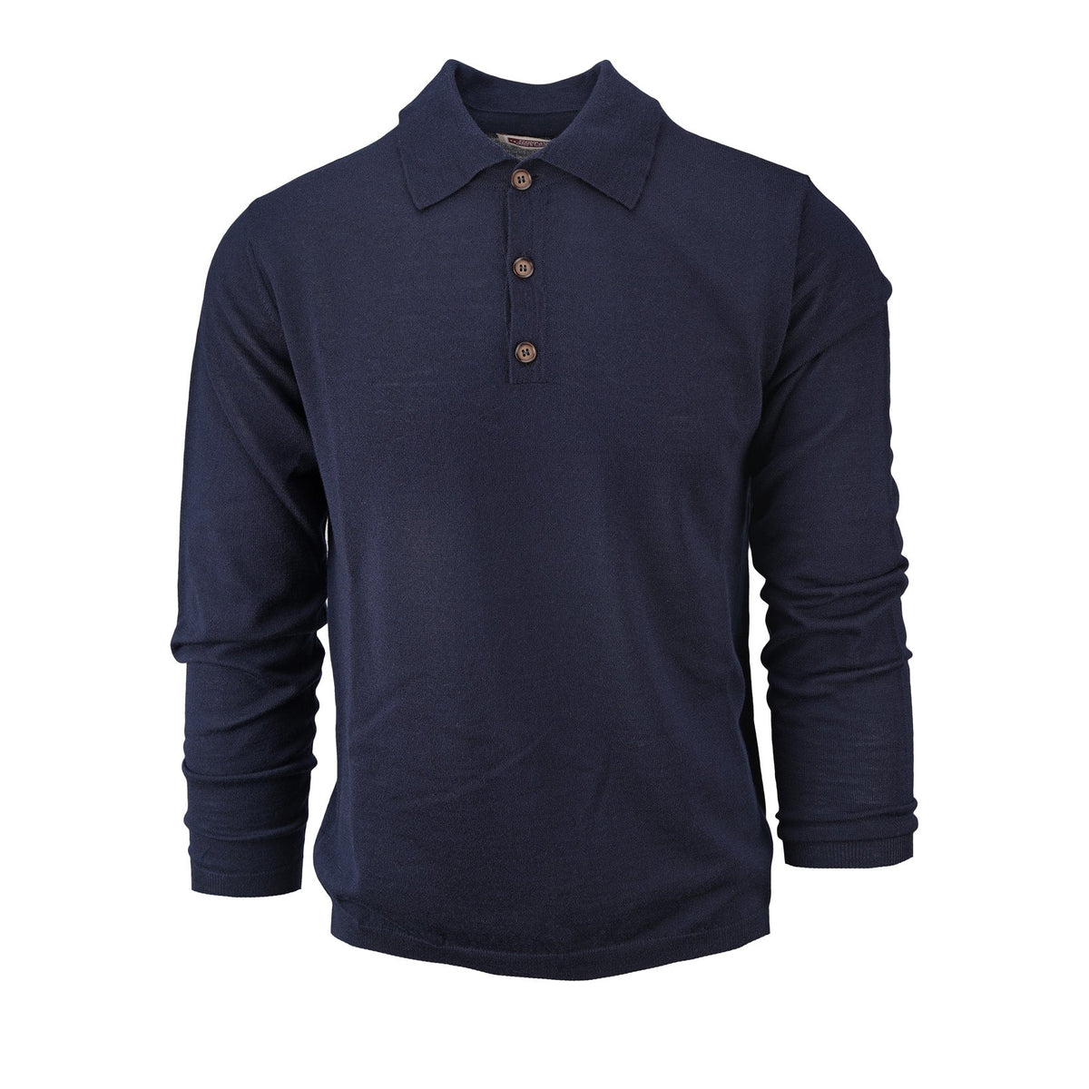 Langarm-Polo aus Flachs-Borelio-Conrad Hasselbach Shoes & Garment