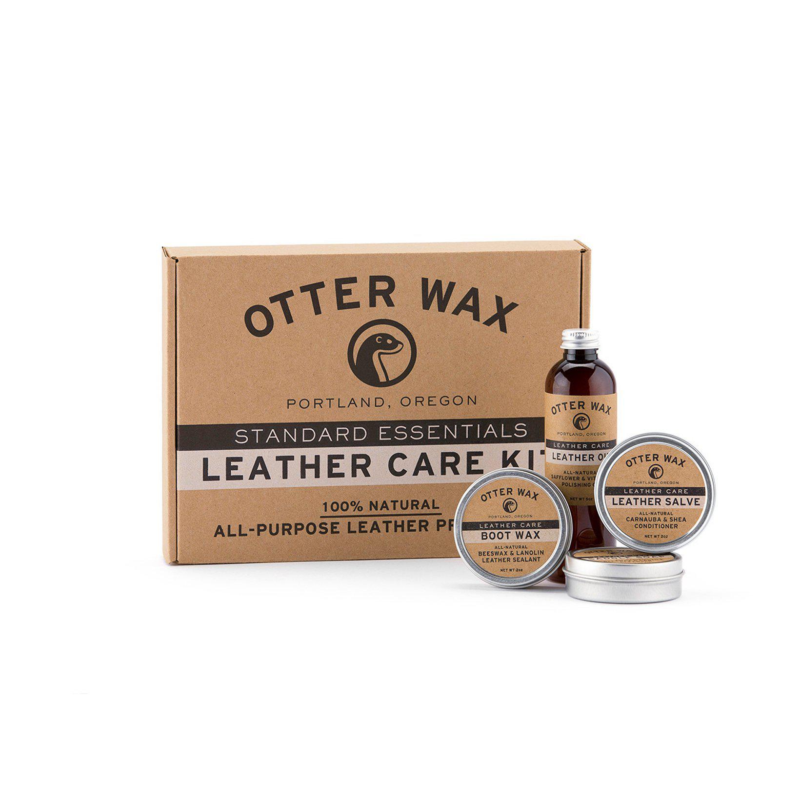 Leather Care Kit 4in1-Otter Wax-Conrad Hasselbach Shoes & Garment