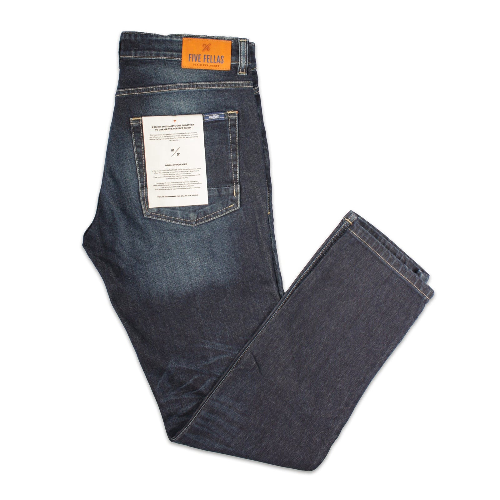 Luuk-Z Straight Fit Jeans Zip-Five Fellas-Conrad Hasselbach Shoes & Garment