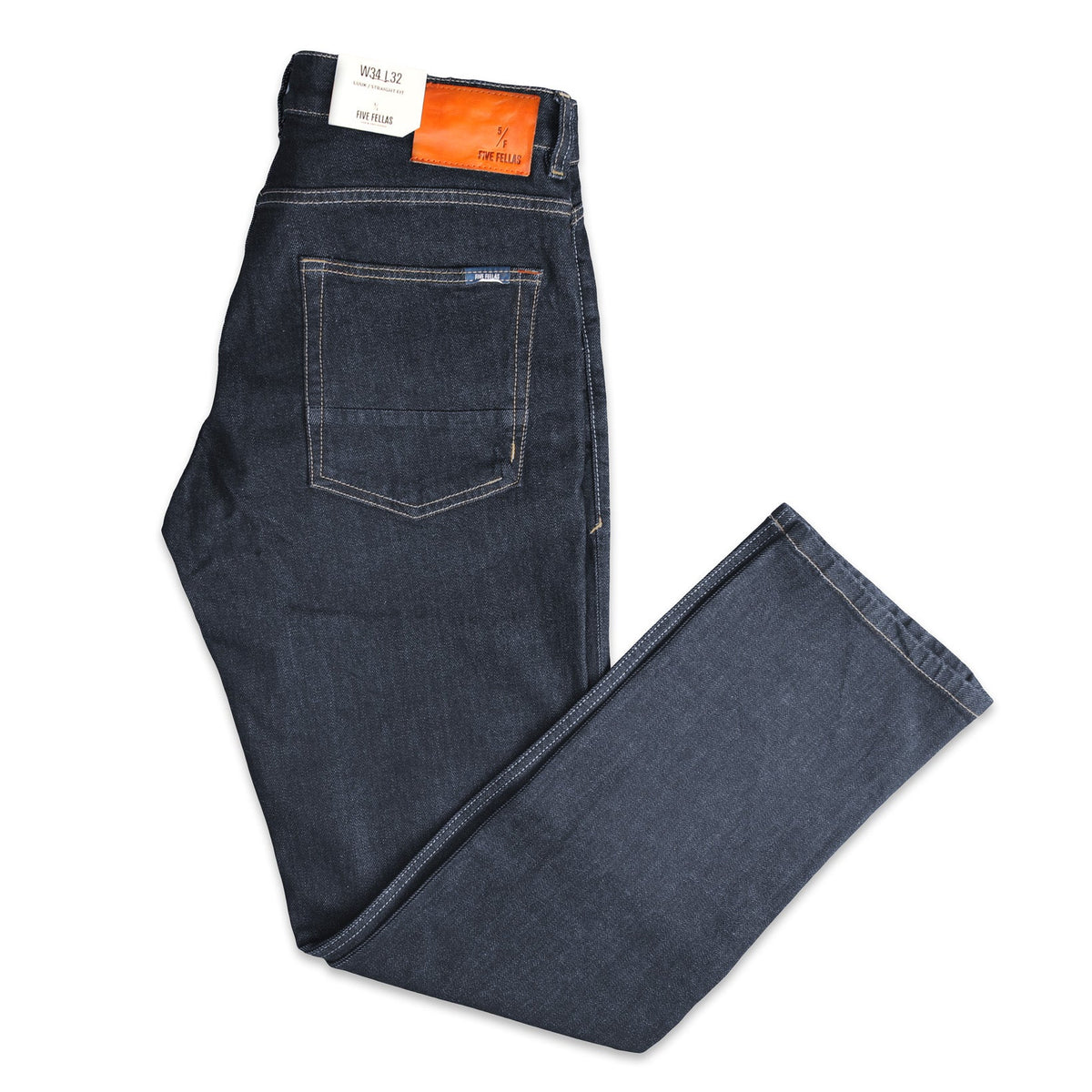 Luuk-Z Straight Fit Jeans Zip-Five Fellas-Conrad Hasselbach Shoes &amp; Garment