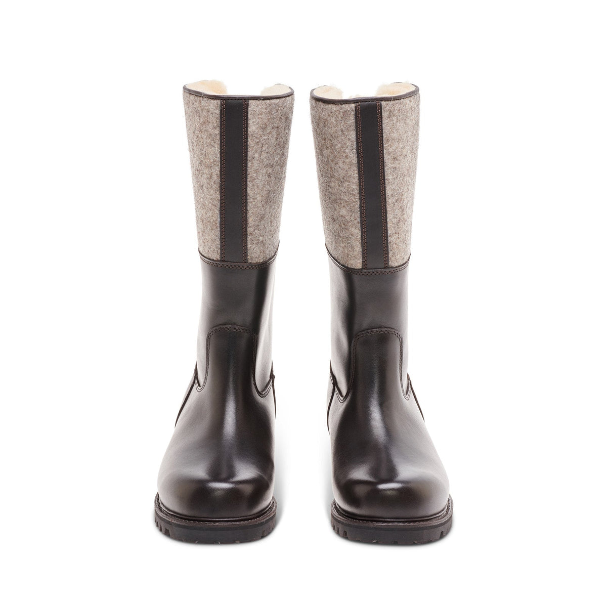 Maronibraterin Juchtenleder/Wollfilz-Ludwig Reiter-Conrad Hasselbach Shoes & Garment