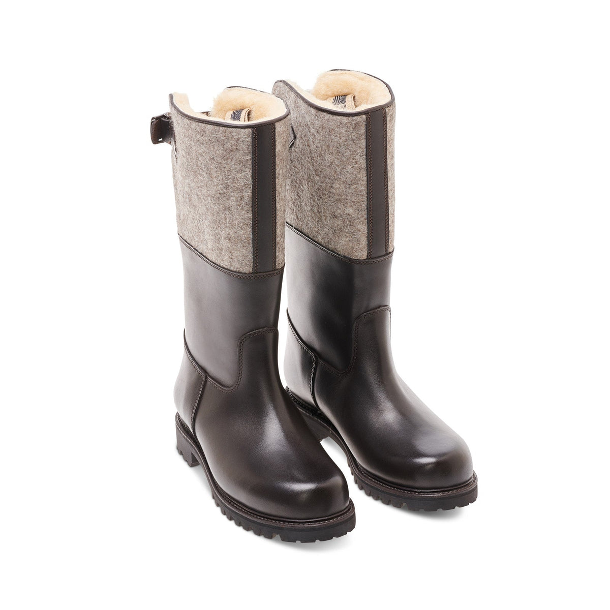 Maronibraterin Juchtenleder/Wollfilz-Ludwig Reiter-Conrad Hasselbach Shoes & Garment