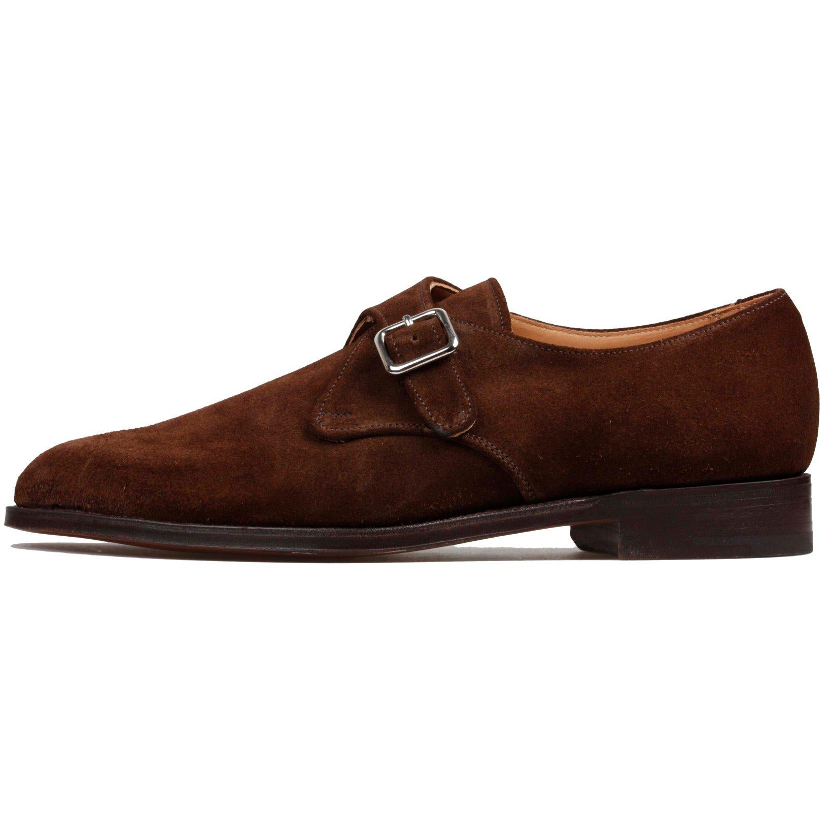 Trickers Mayfair Single Buckle Monk 1001 Burnished Conrad