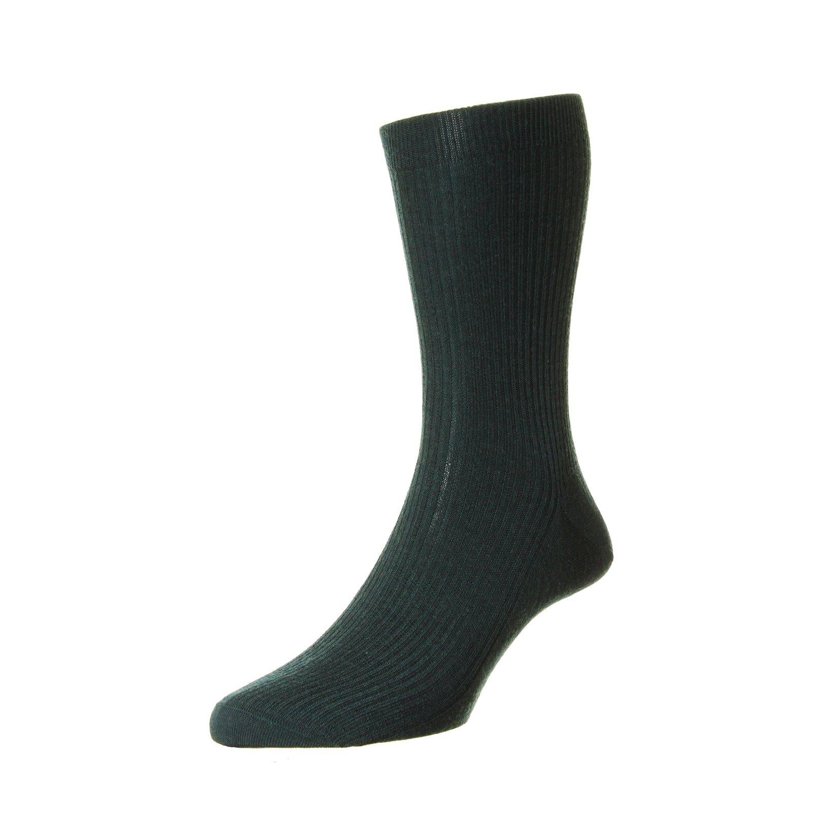 Naish (Lang) Merinowolle Tailored Socken - Lange Herrensocken (Über die Wade)-Pantherella-Conrad Hasselbach Shoes & Garment