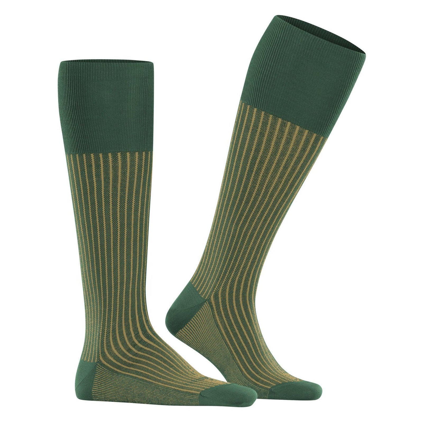 Oxford Stripe Herren Kniestrümpfe-Falke-Conrad Hasselbach Shoes & Garment