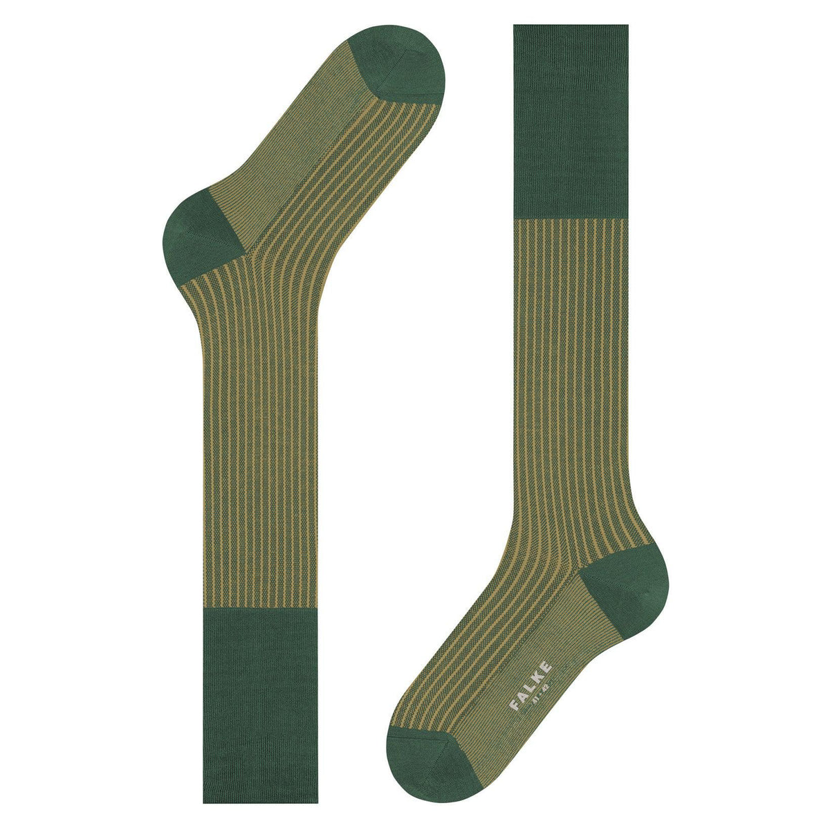 Oxford Stripe Herren Kniestrümpfe-Falke-Conrad Hasselbach Shoes & Garment