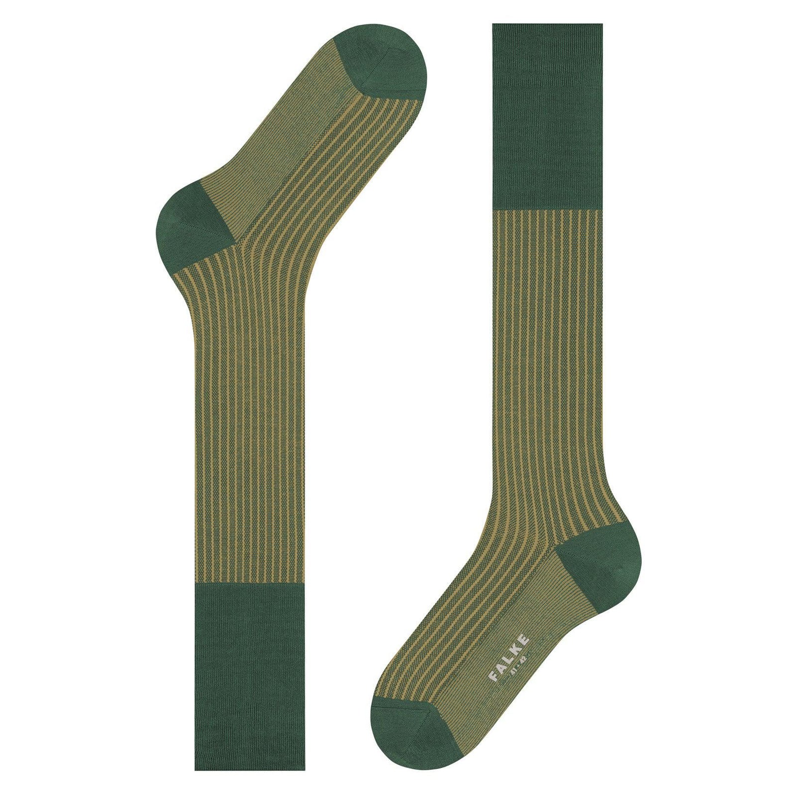 Oxford Stripe Herren Kniestrümpfe-Falke-Conrad Hasselbach Shoes & Garment