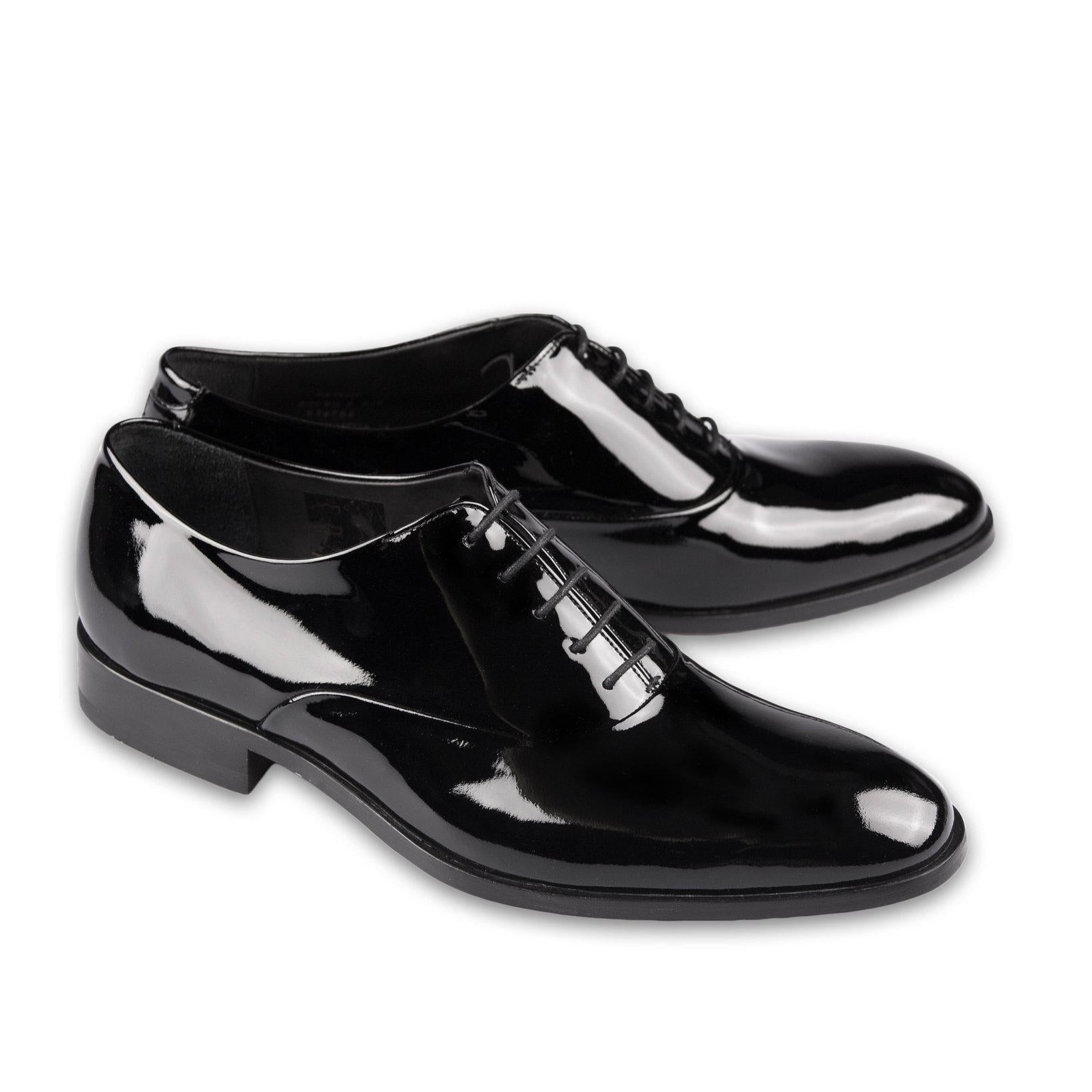 Patent Black Oxford-Loake-Conrad Hasselbach Shoes & Garment
