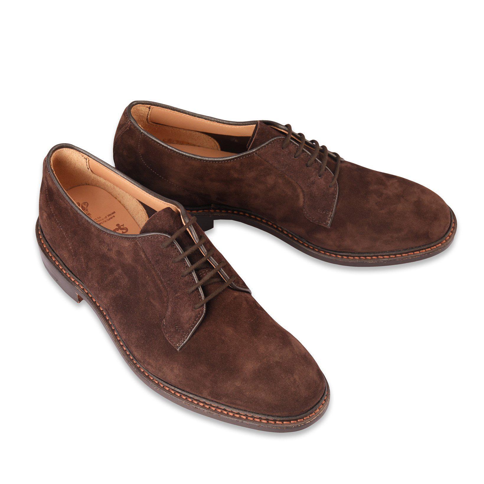 Robert Plain Derby Shoe-Tricker's-Conrad Hasselbach Shoes & Garment