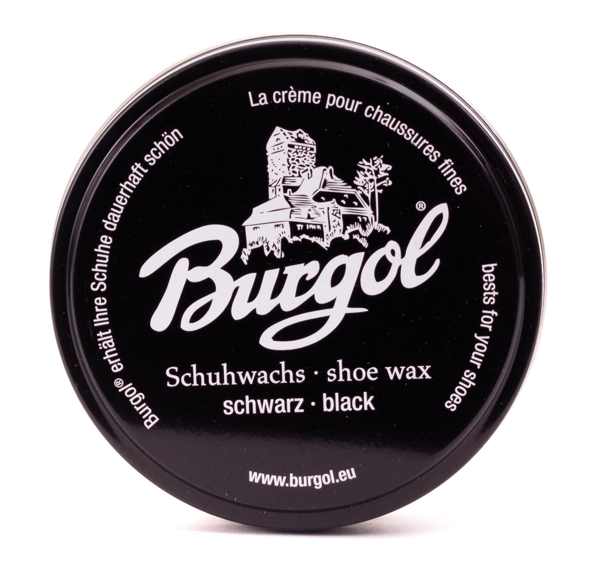 Schuhwachs - in der Dose 100ml-Burgol-Conrad Hasselbach Shoes & Garment