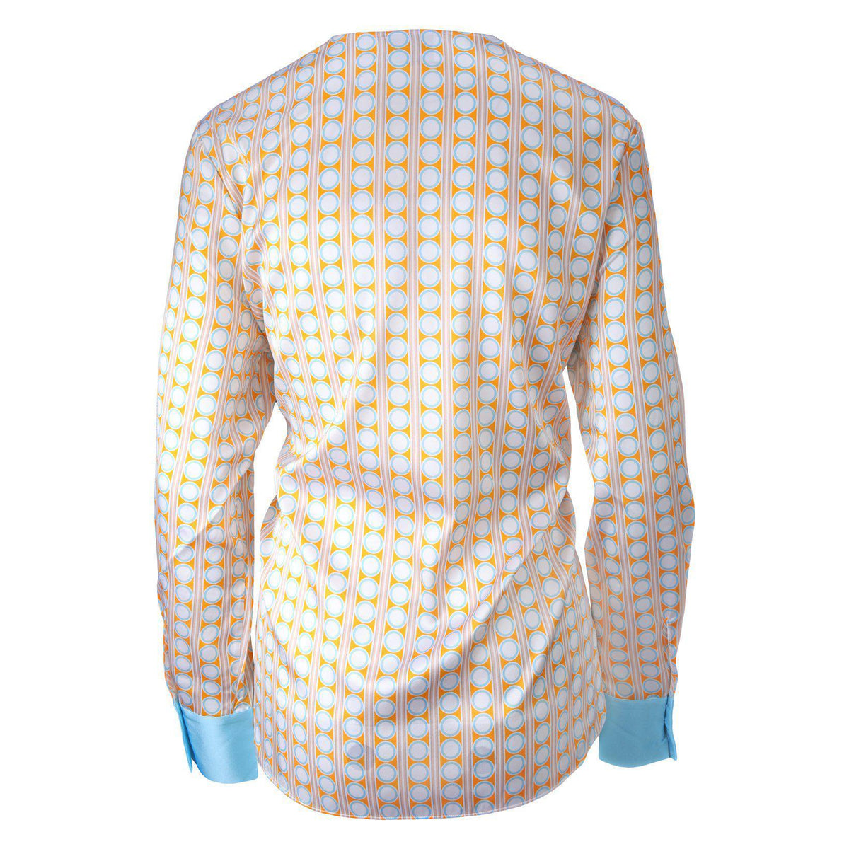 Seidenbluse mit V-Ausschnitt-HERZENS-Conrad Hasselbach Shoes & Garment