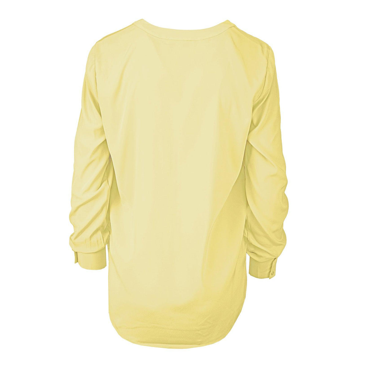 Seidenbluse mit V-Ausschnitt-herzensangelegenheit-Conrad Hasselbach Shoes & Garment