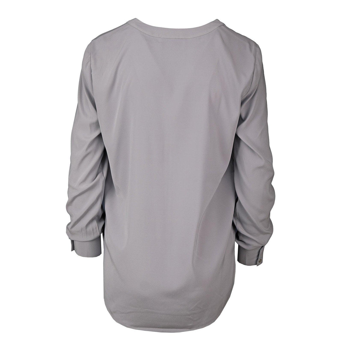 Seidenbluse mit V-Ausschnitt-herzensangelegenheit-Conrad Hasselbach Shoes & Garment