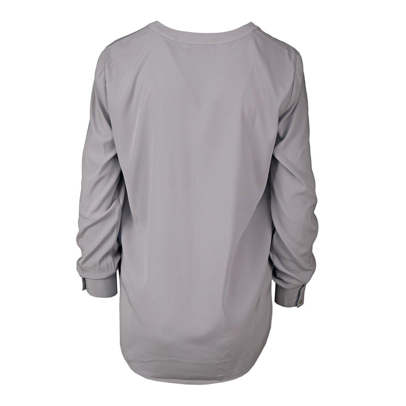 Seidenbluse mit V-Ausschnitt-herzensangelegenheit-Conrad Hasselbach Shoes & Garment