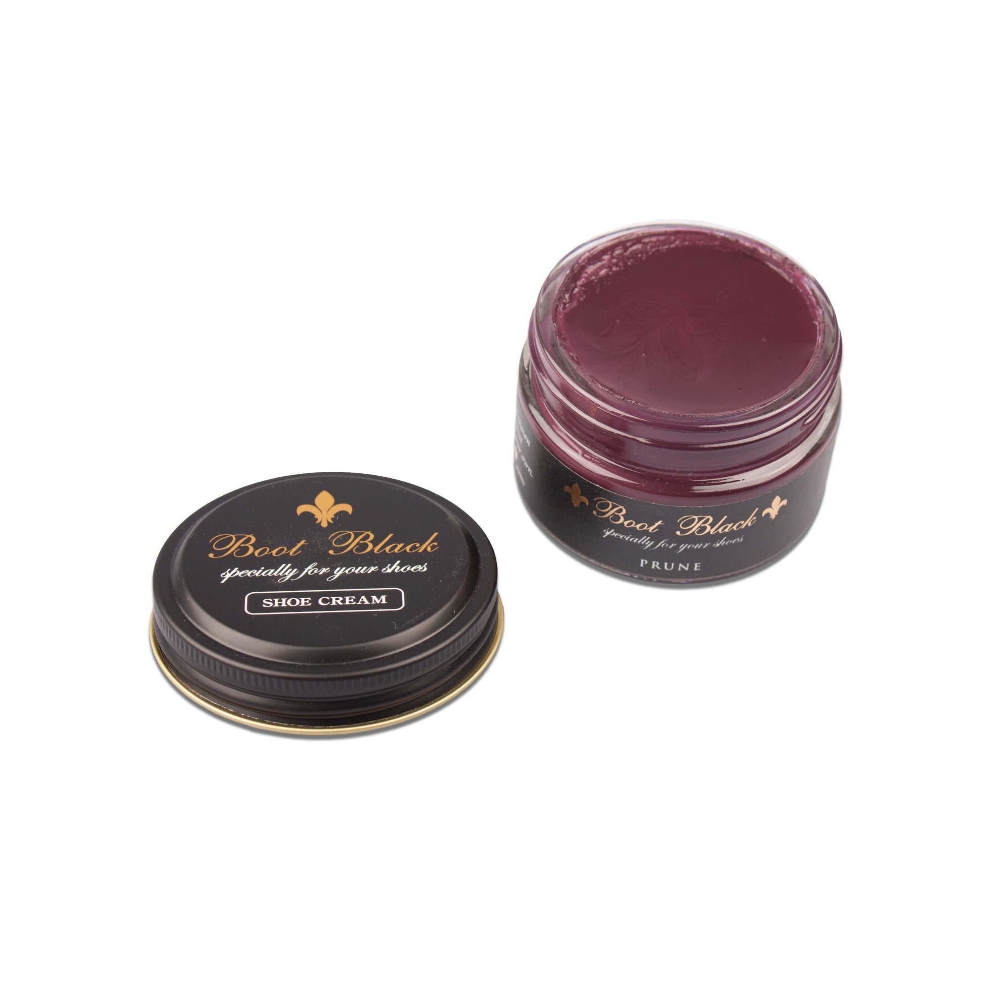 Shoe Cream 55g-Boot Black-Conrad Hasselbach Shoes & Garment
