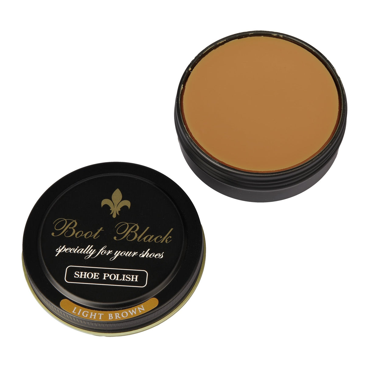 Shoe Polish – Schuhwachs 50g-Boot Black-Conrad Hasselbach Shoes & Garment