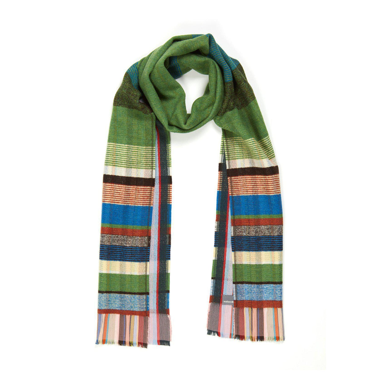 Silk And Lambswool Scarves-Wallace Sewell-Conrad Hasselbach Shoes & Garment