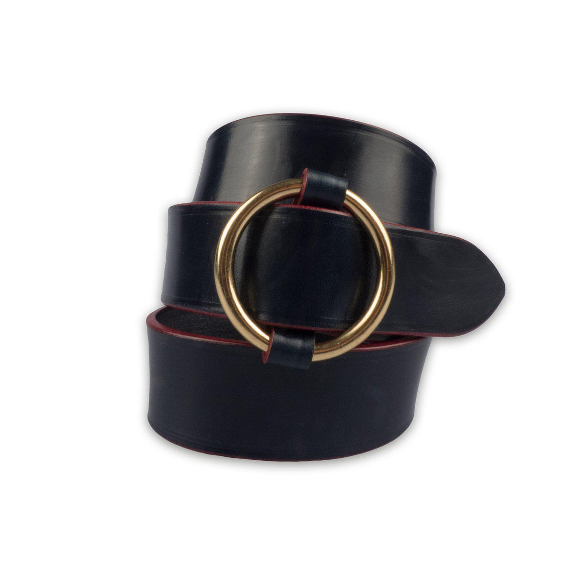 Single Ring Belt Brass-Martin Faizey-Conrad Hasselbach Shoes & Garment