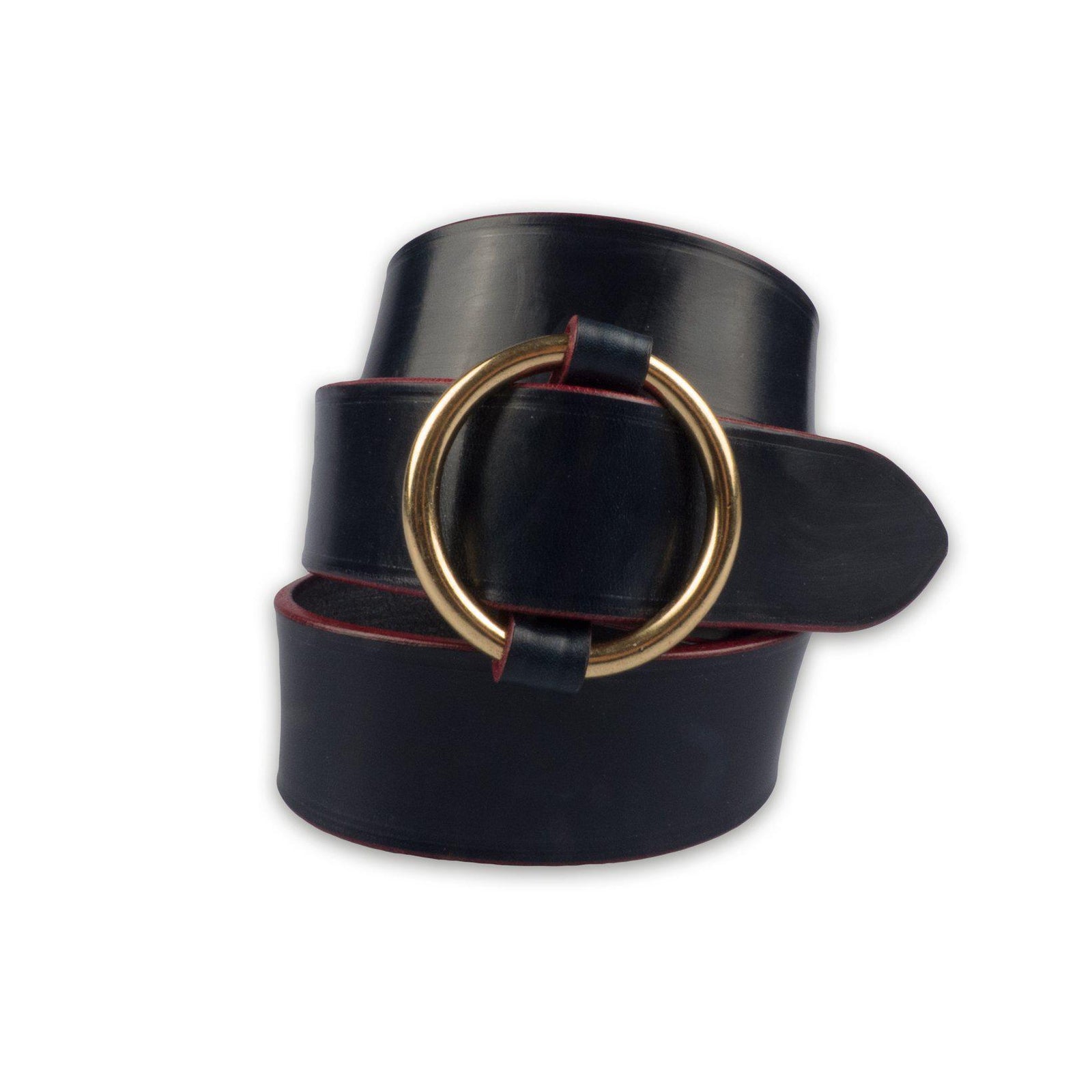 Single Ring Belt Brass-Martin Faizey-Conrad Hasselbach Shoes & Garment