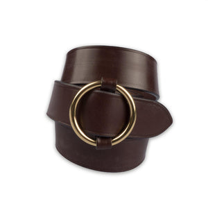 Single Ring Belt Brass-Martin Faizey-Conrad Hasselbach Shoes & Garment