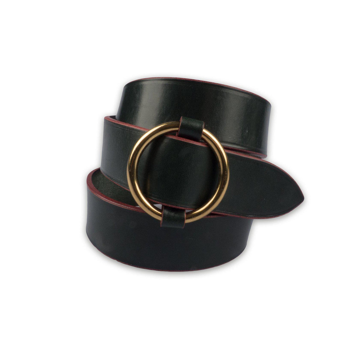 Single Ring Belt Brass-Martin Faizey-Conrad Hasselbach Shoes & Garment