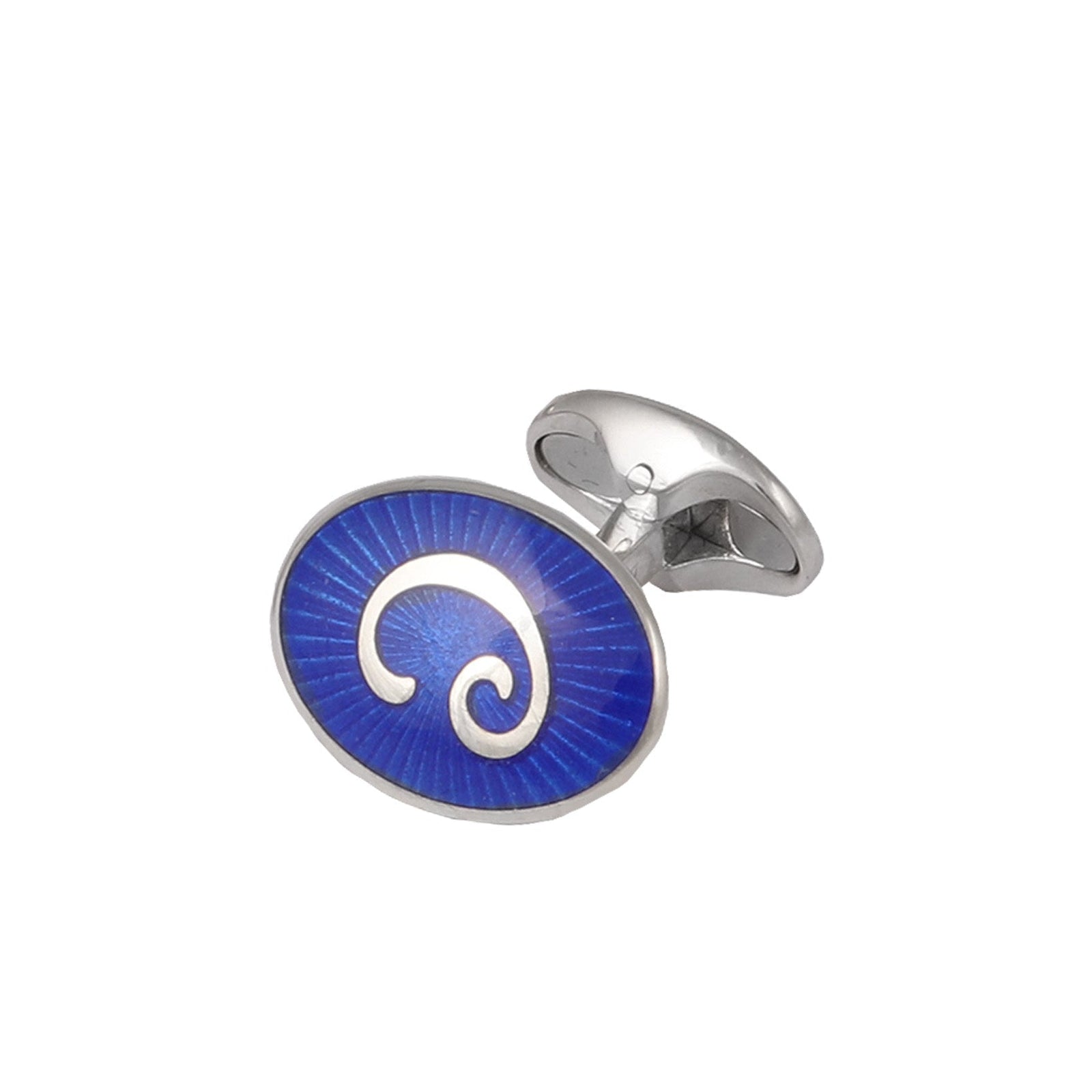 Sterling Silver Personalised Initial Cufflinks-Deakin & Francis-Conrad Hasselbach Shoes & Garment