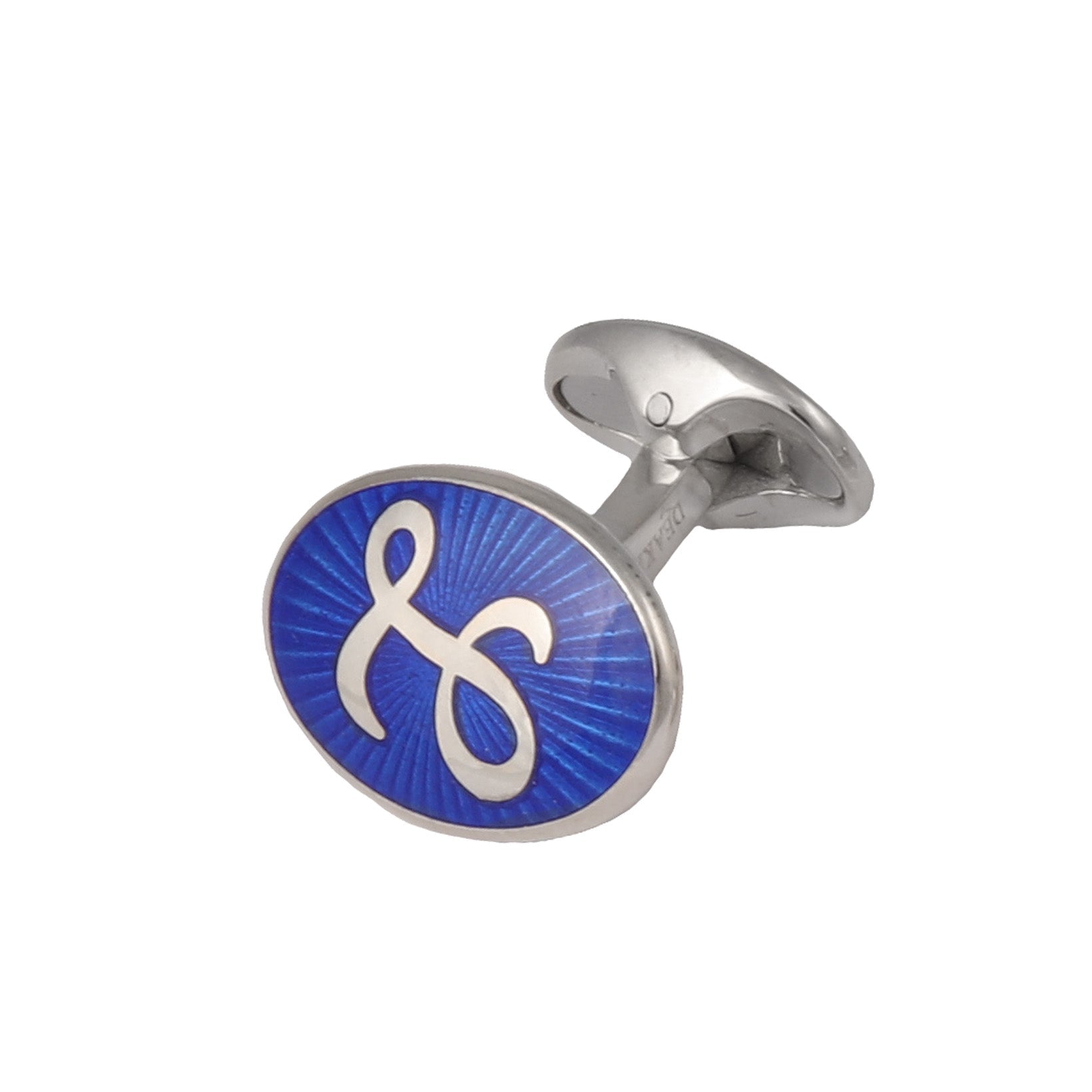 Sterling Silver Personalised Initial Cufflinks-Deakin & Francis-Conrad Hasselbach Shoes & Garment