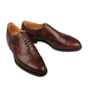 Stockton Semi-Brogue-Tricker's-Conrad Hasselbach Shoes & Garment