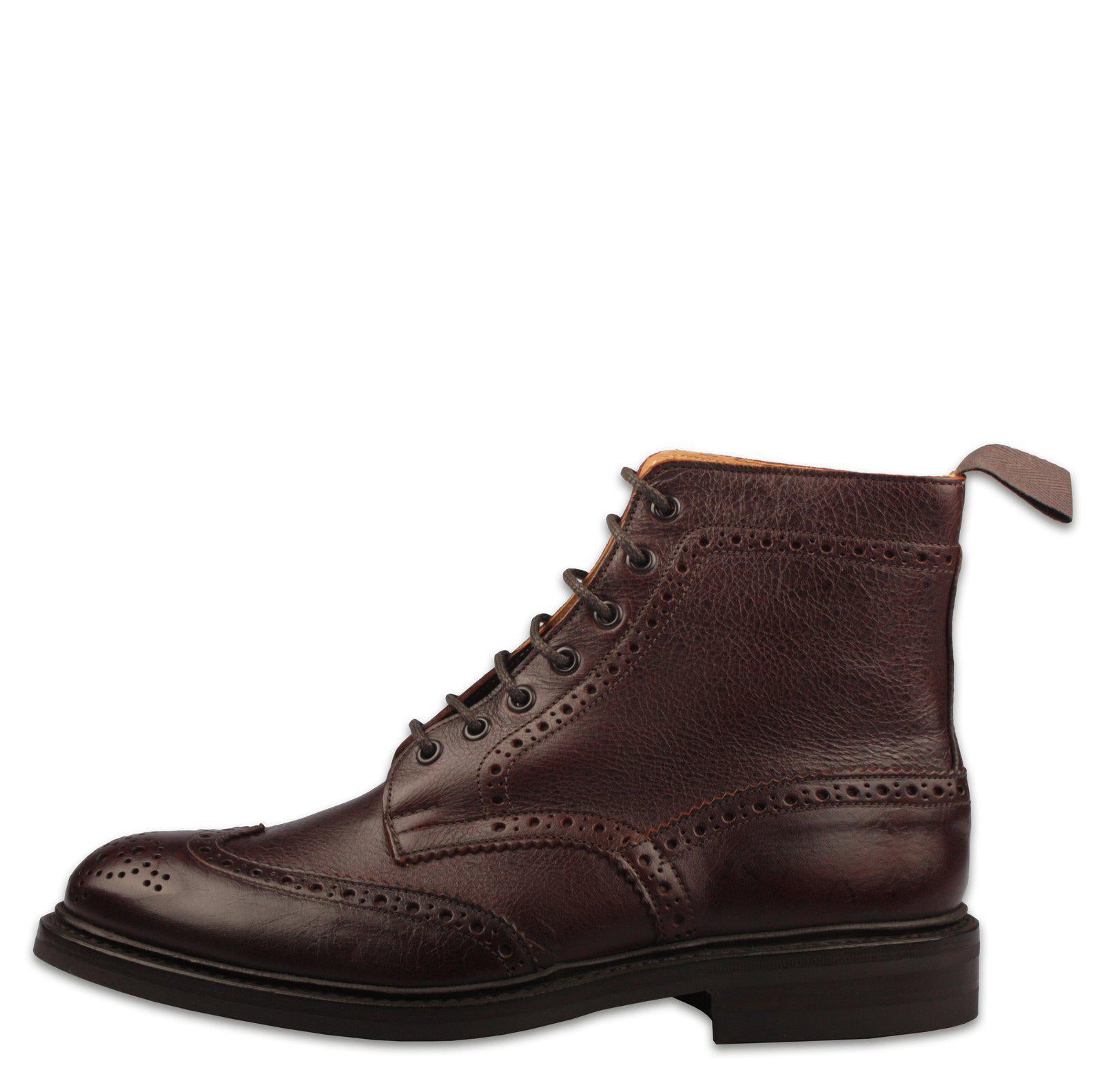 Stow Brogue Boots-Tricker's-Conrad Hasselbach Shoes & Garment