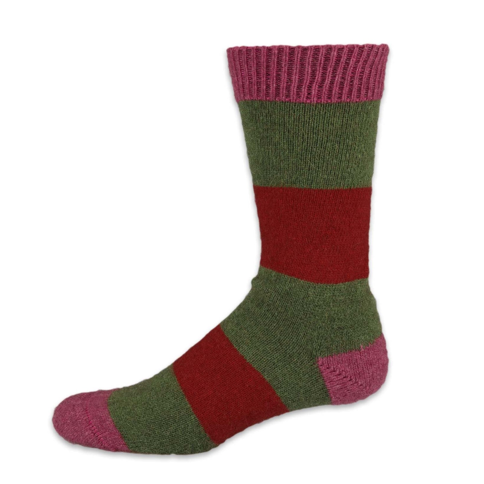 Stripe Sock-Noble Wilde-Conrad Hasselbach Shoes & Garment