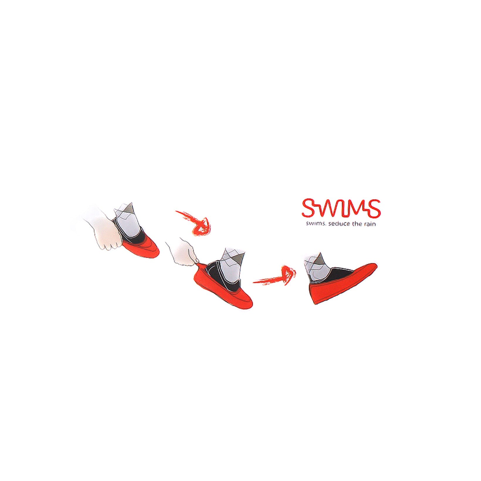 Swims Galoschen Red-SWIMS-Conrad Hasselbach Shoes & Garment