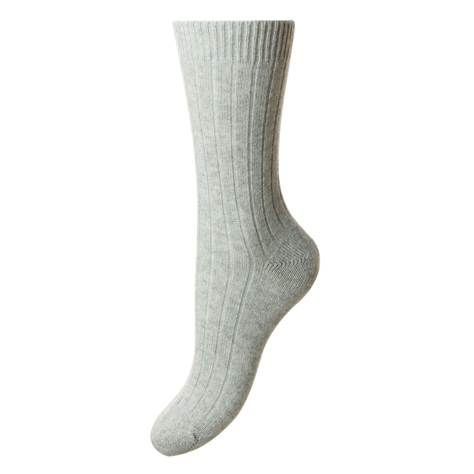 Tabitha - 5x1 Rippe Kaschmir Socken für Damen-Pantherella-Conrad Hasselbach Shoes & Garment