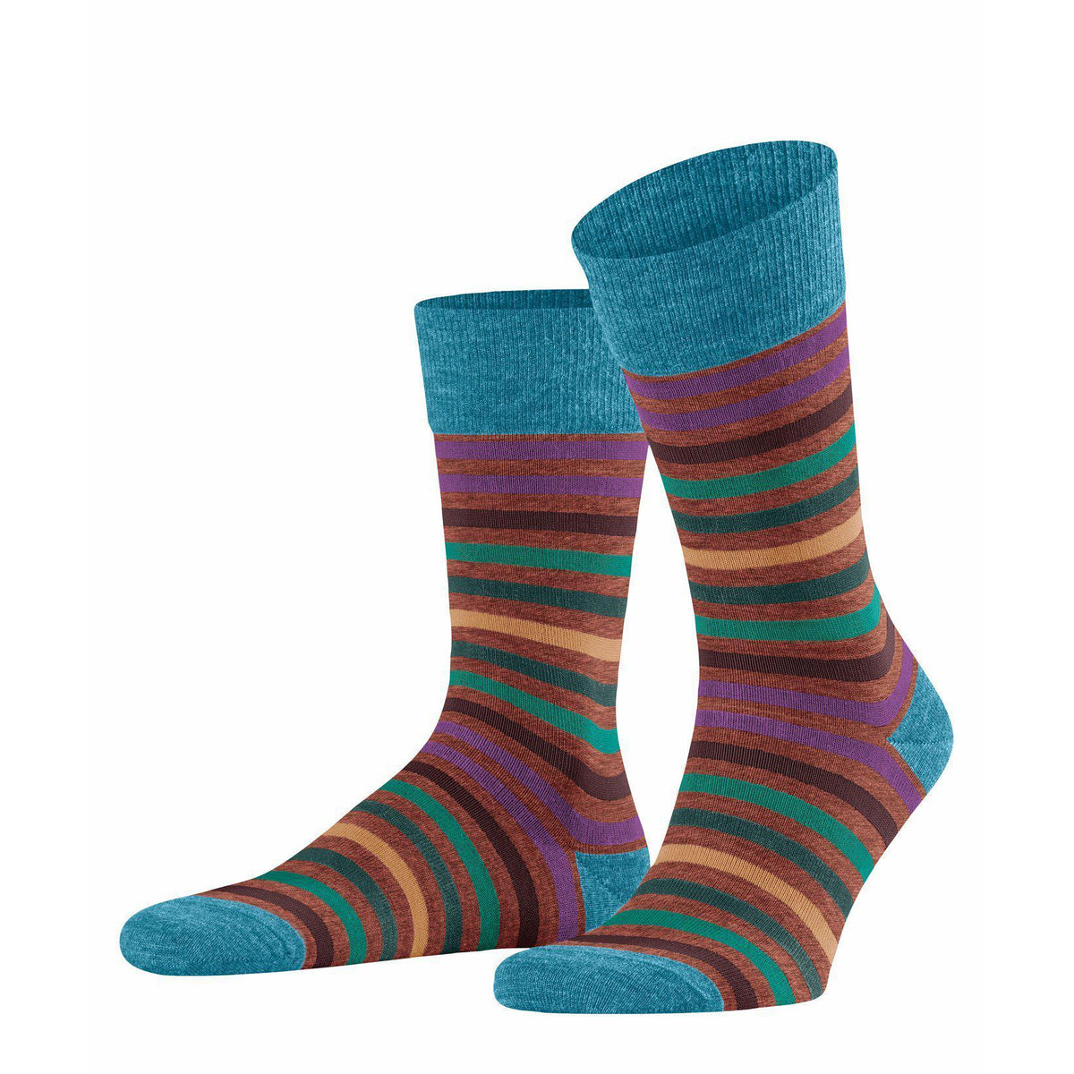 Tinted Stripe Herren Socken-Falke-Conrad Hasselbach Shoes &amp; Garment