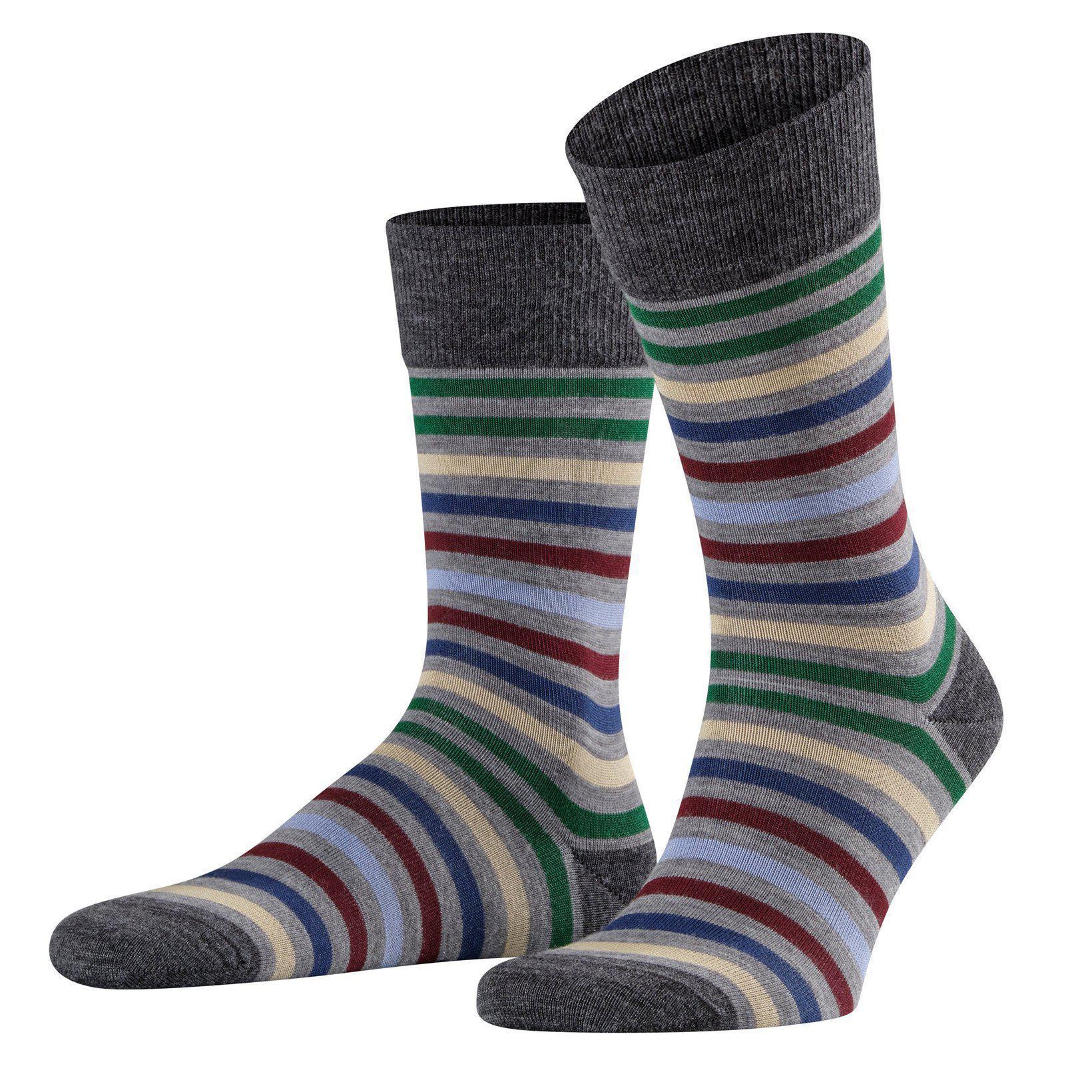 Tinted Stripe Herren Socken-Falke-Conrad Hasselbach Shoes & Garment